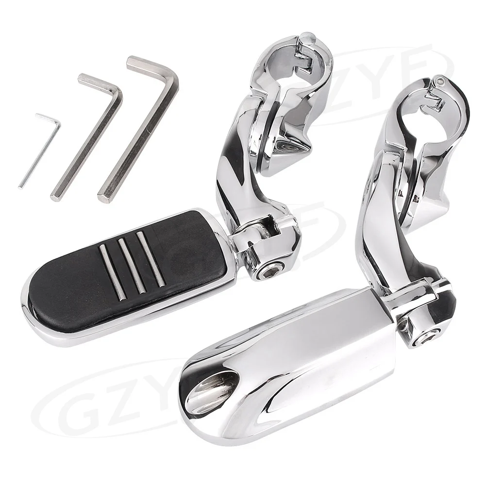 

For Harley Davidson Forty Eight Sportster 1200 Iron 883 Seventy Two Short Angled Highway Streamliner Bar Foot Pegs Mount
