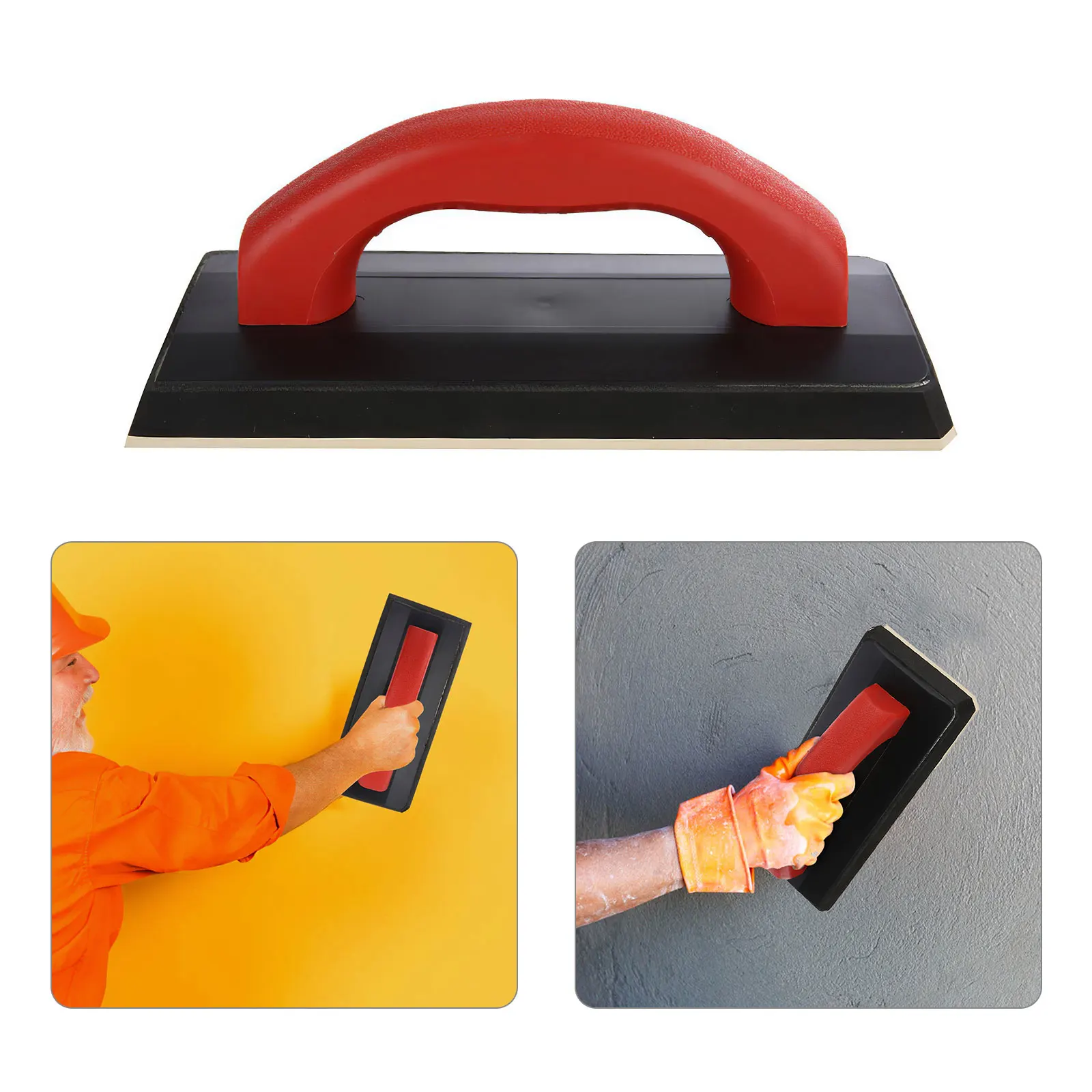 

Rubber Cement Trowel Building Factory With High Hardness Smooth Comfortable Grip Corrosion Resistance Cement Bricklaying Trowel
