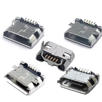 micro usb connector female port jack tail sockect plug for android phone data connector 5pin micro b smd micro 50pcslot