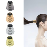 hot new design round top hairpin bun cage minimalist holder hair clips girl hair jewelry for women