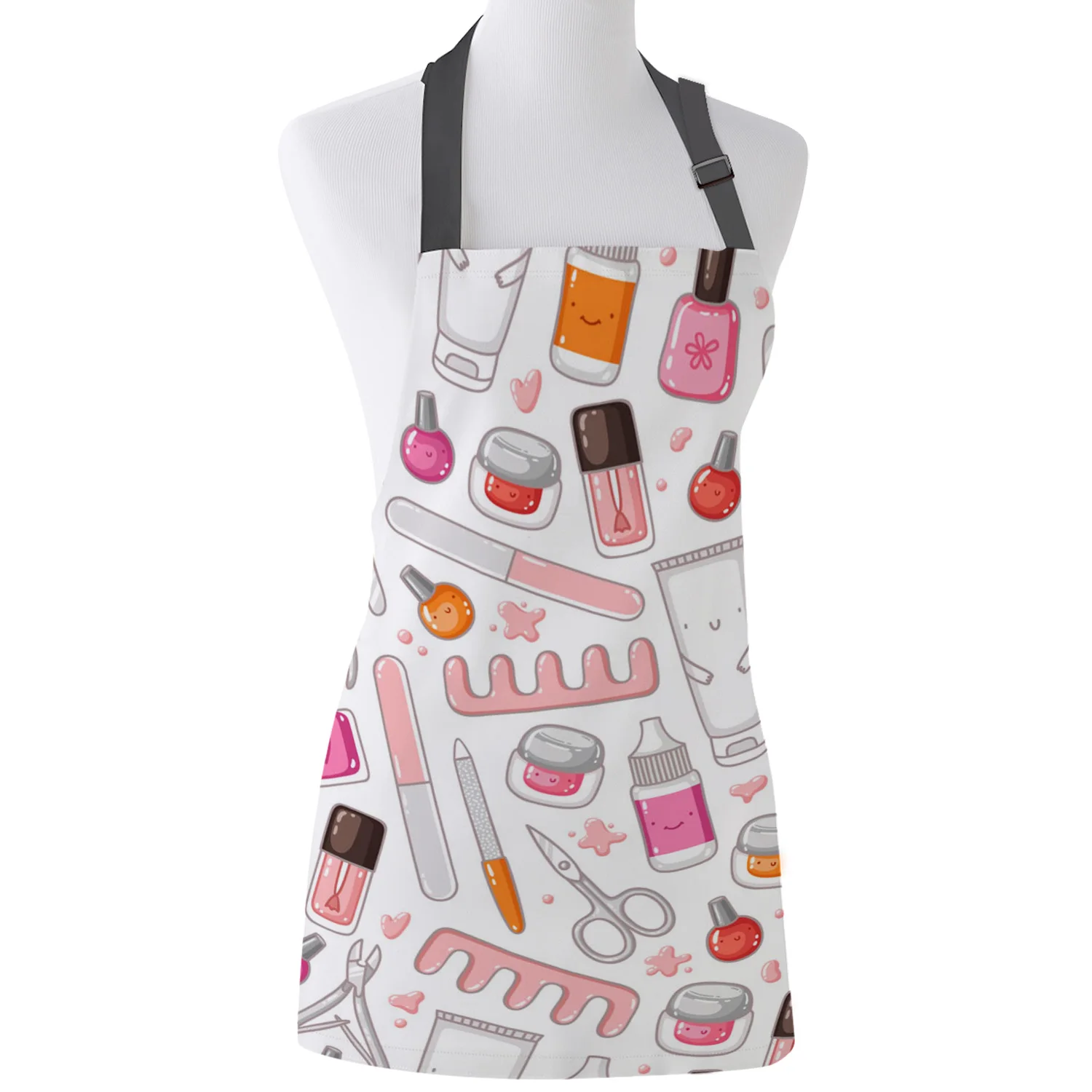 Кухонный Фартук ножницы Расческа Щипцы Пинцет косметический инструмент бутылка