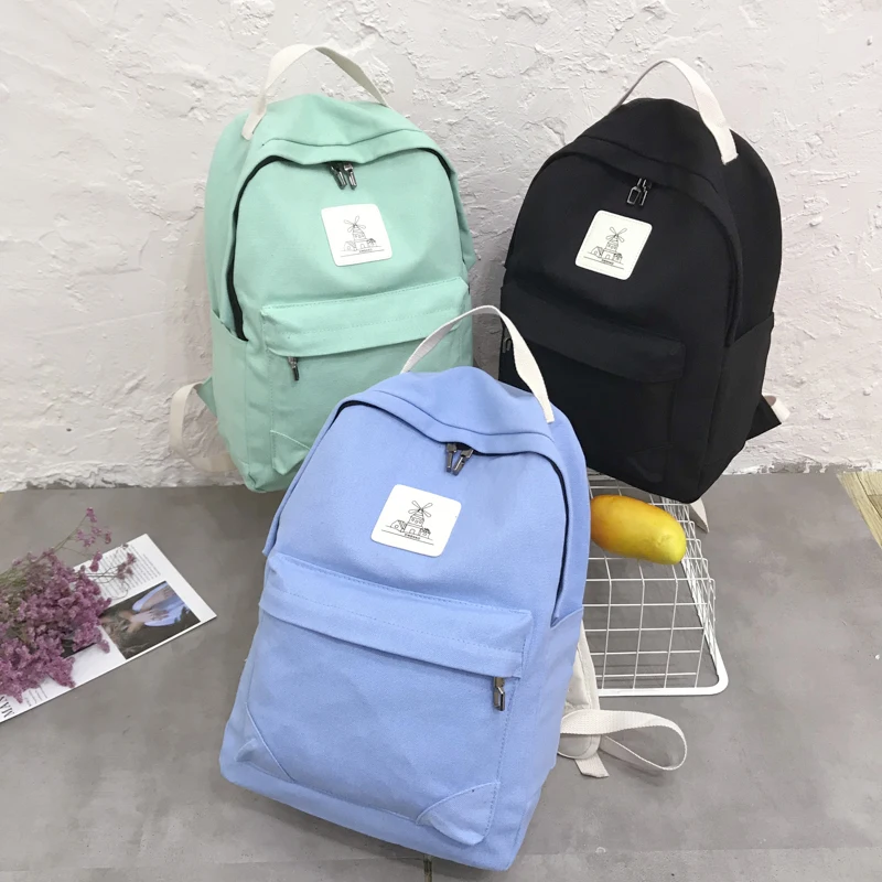 OLN сумки для школьниц студенток подростков синяя школьная сумка зеленые рюкзаки