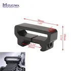 MIZUGIWA тактическое охотничье крепление W 20 мм Вивер Пикатинни рельсовое крепление искусственная винтовка пистолет аксессуары