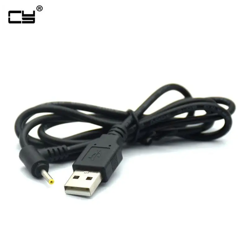 

USB to 2.5 mm/0.7 mm 5 Volt DC Barrel Jack Power charge Cable 1m 3ft Elbow 90 Right Angle Design DC power plug USB CABLE