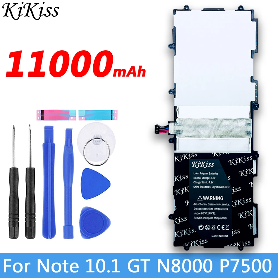 Аккумулятор SP3676B1A емкостью 11000 мАч для Samsung Galaxy Tab Note 10 1 S2 gt N8000 N8010 N8020 N8013 P7510 P7500 P5100