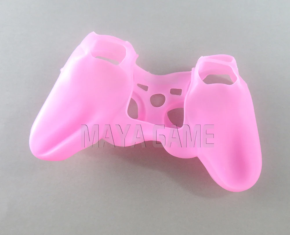 2 шт./лот Многоцветный силиконовый защитный чехол для PS3 кожаный контроллера
