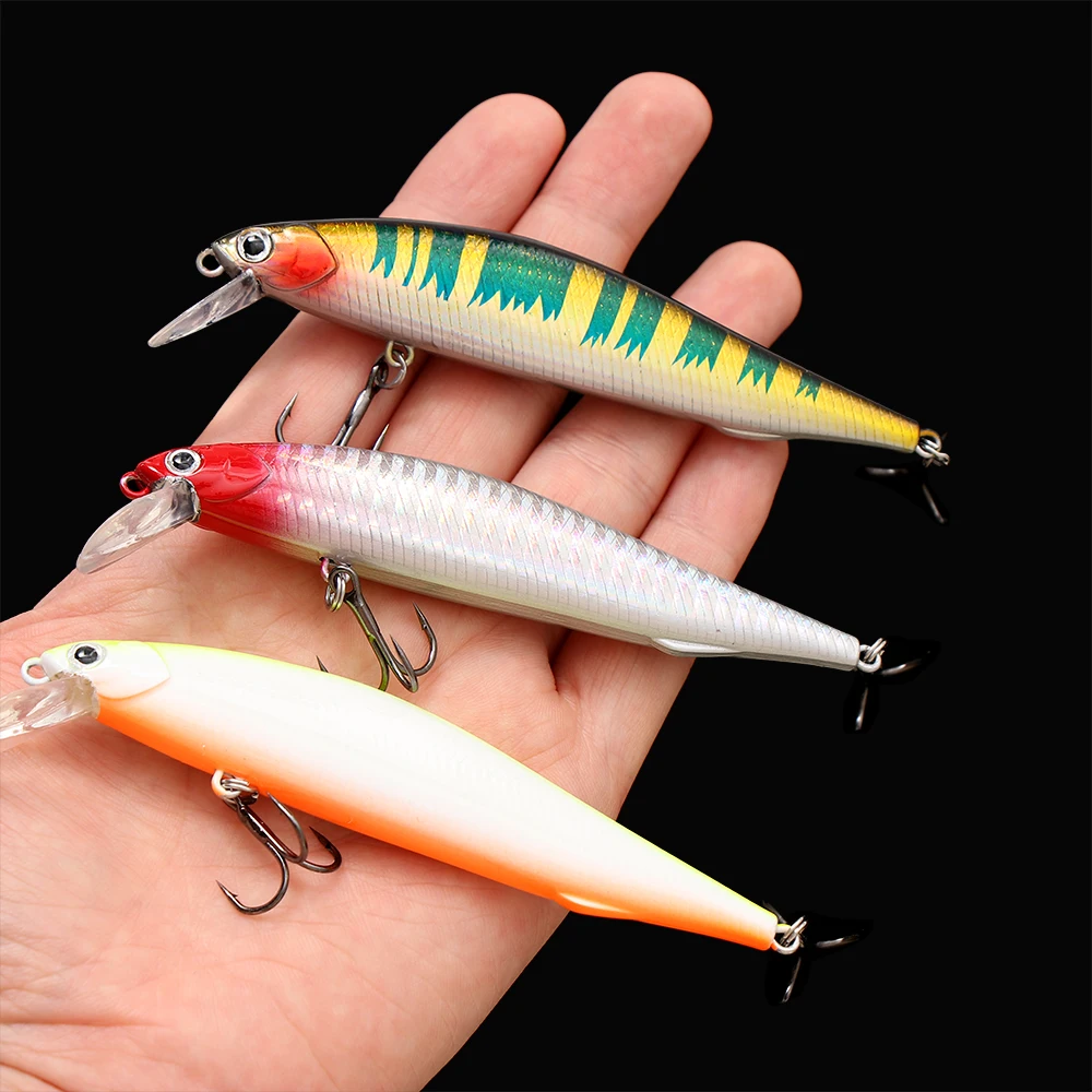

14G 10CM Top Fishing Lures Good Action Wobblers Minnow Crank Baits Wobbler Fishing Tackle Hooks Hard Bait Fishing Accessory