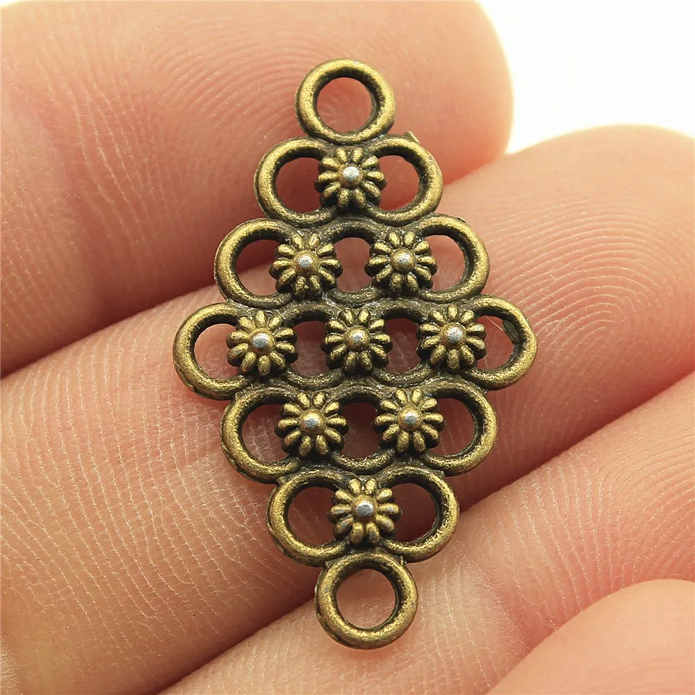 10 шт. Ювелирные аксессуары ручной работы ремесло мотив соединитель талисманы 2