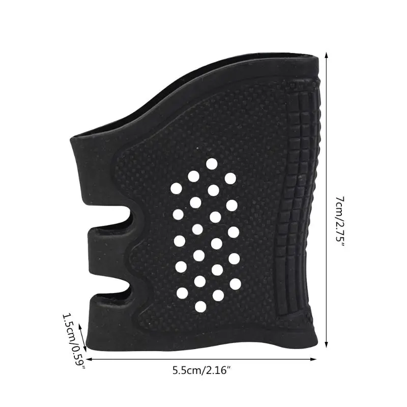 

Tactical Pistol Rubber Grip Anti Slip Glove for Glock 17 19 20 21 22 23 31 32 Balaclava