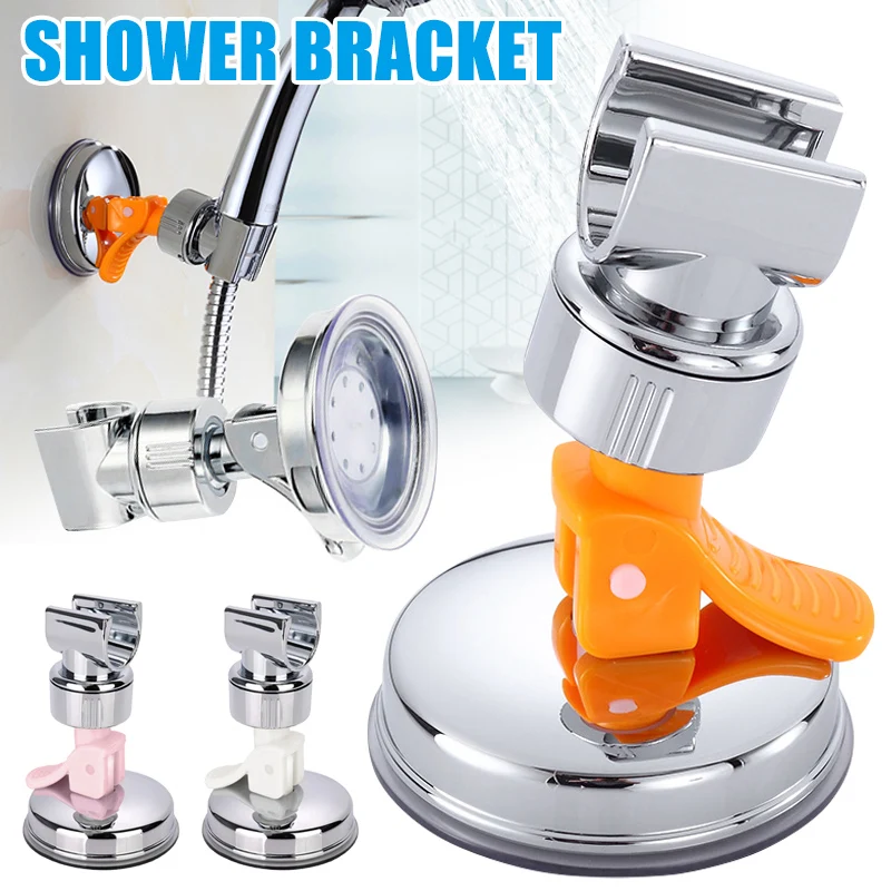 

NEW Shower Head Handset Holder Wall Mount Bracket Adjustable Durable for Bathroom