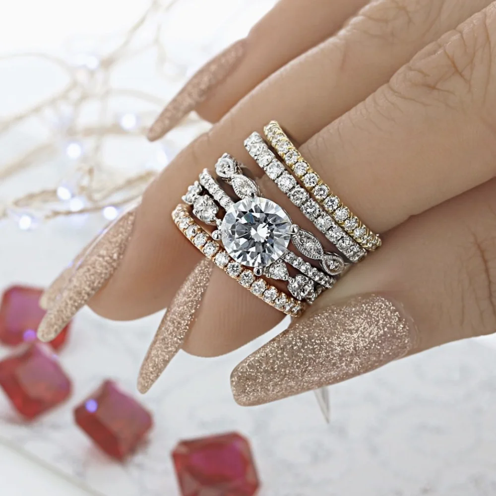 Женское кольцо из серебра 925 пробы | Украшения и аксессуары