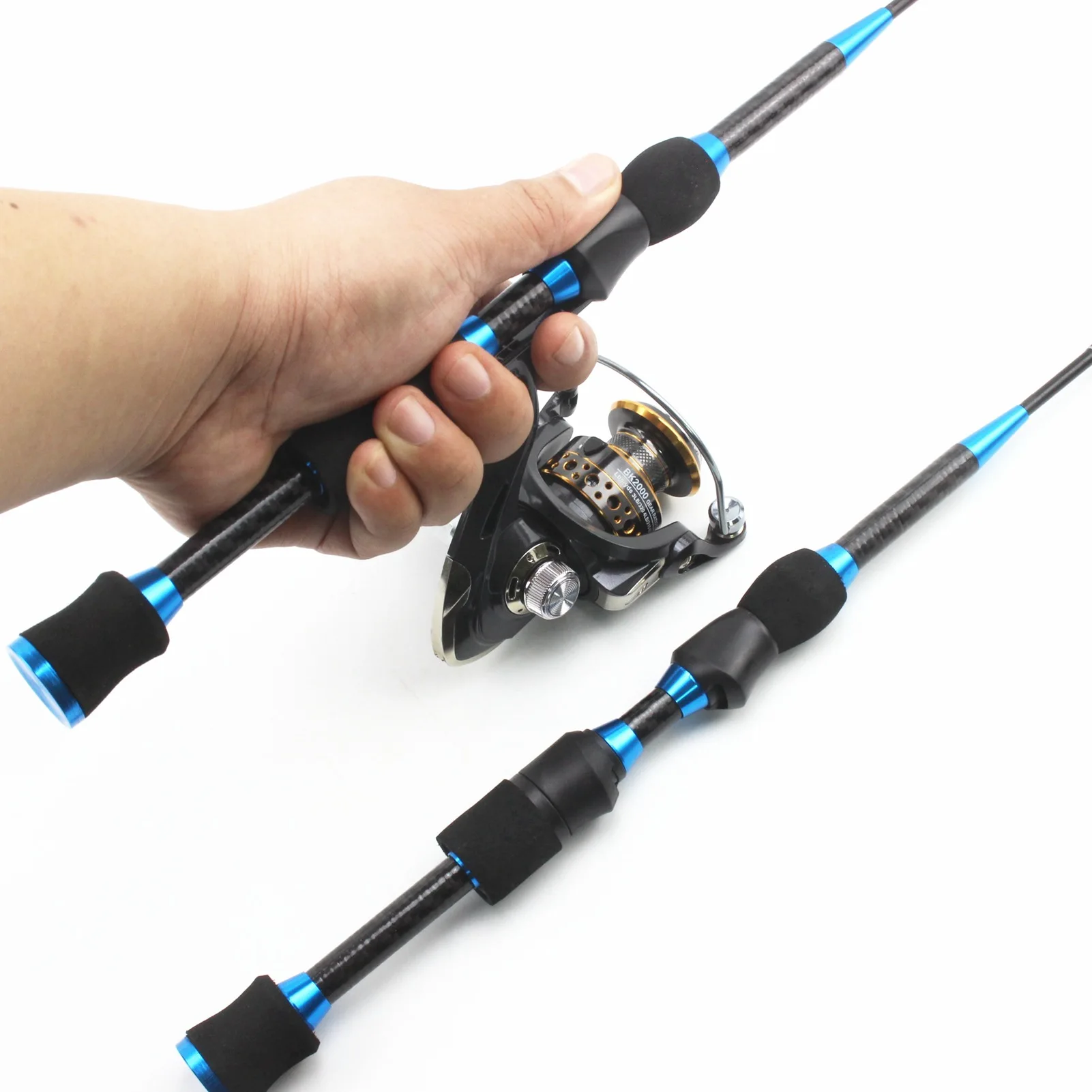 

AOYA Ice Fishing Rod and Reel Combo 62cm EVA Comfortable Handle Ultralight Spinning River Shrimp Carp Pole Winter Fish Tackle