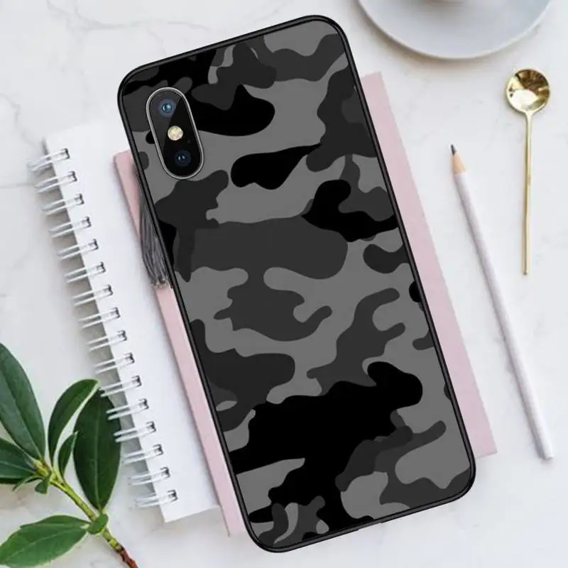 

Camouflage Pattern Camo military Phone Case for iPhone 11 12 mini pro XS MAX 8 7 6 6S Plus X 5S SE 2020 XR