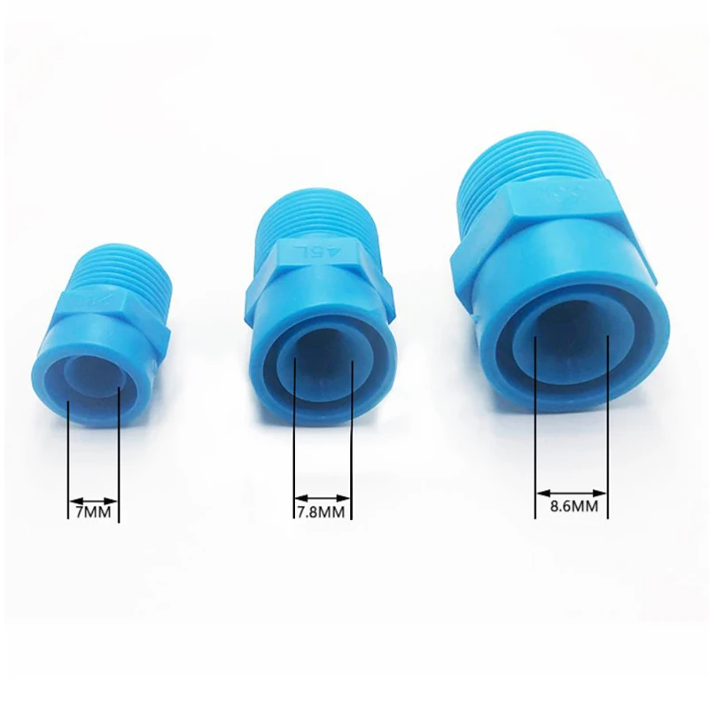 

1pcs Atomizing Nozzle Integrated Defogger Misting Nozzle Atomizing Nozzle Fog water spray To Greenhouse Solid Cone Nozzle New