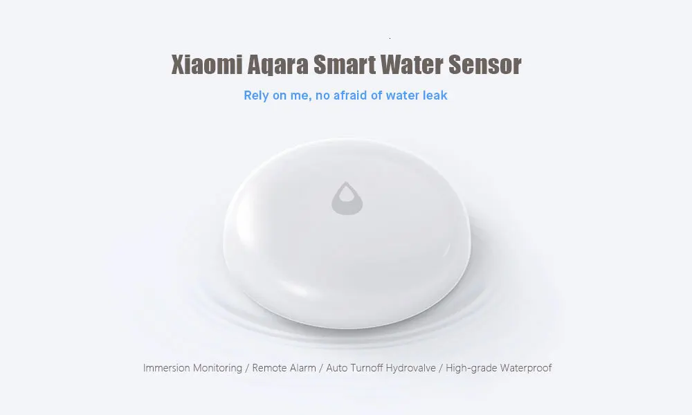 Xiaomi умный датчик воды Aqara Умный домашний датчик воды Zigbee Беспроводной датчик утечки воды для умного дома контроль безопасности