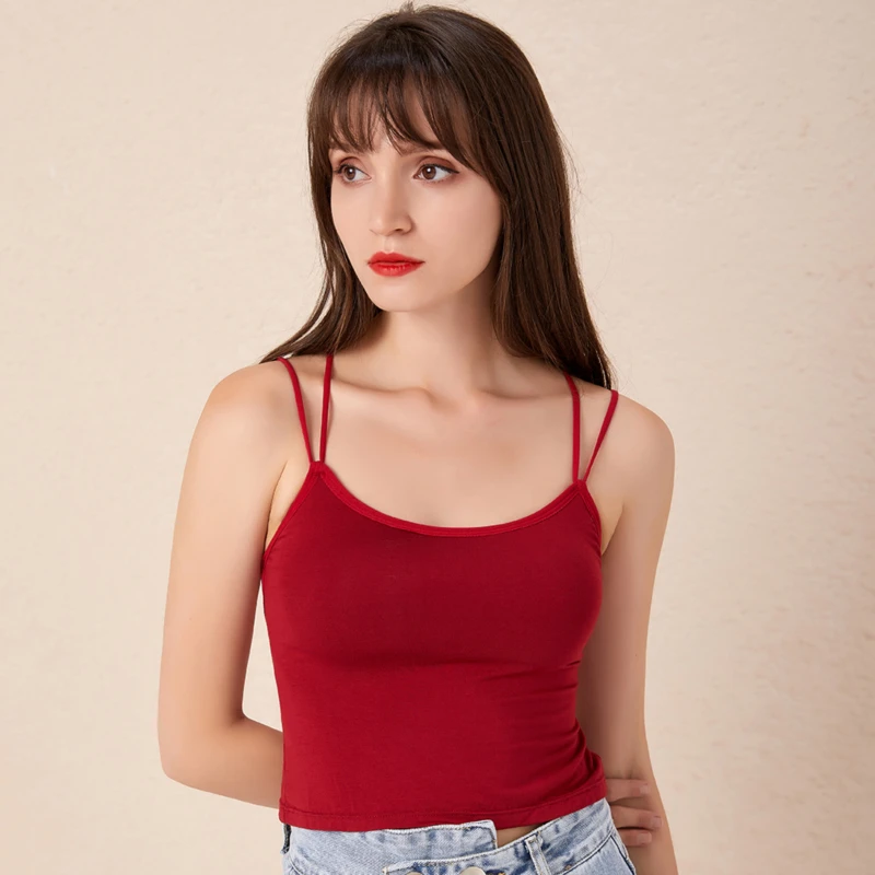 Летняя Новинка 2020 красивый жилет на бретельках с перекрещивающимися полосками