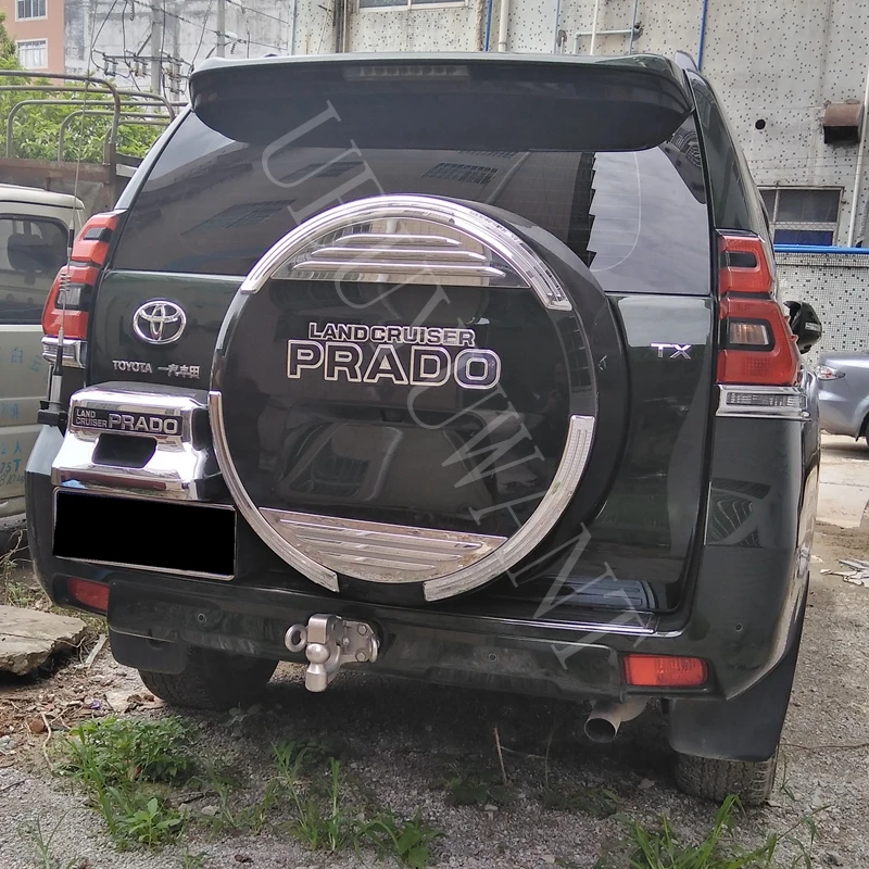 Для Toyota Land Cruiser Prado FJ 150 120 2018 201 ABS хромированные аксессуары покрытие на задний
