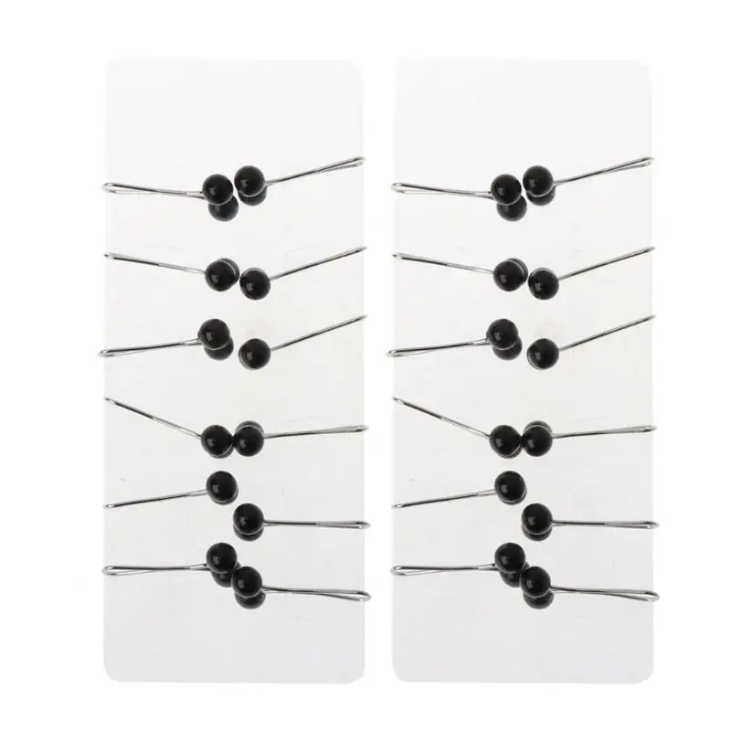 

24Pcs Muslim Hijab Scarf Pin Pearl Clip Scarf Pin Headscarf Shawl Scarf Accessories Lady Muslim Scarf Clips Jewerly Gift