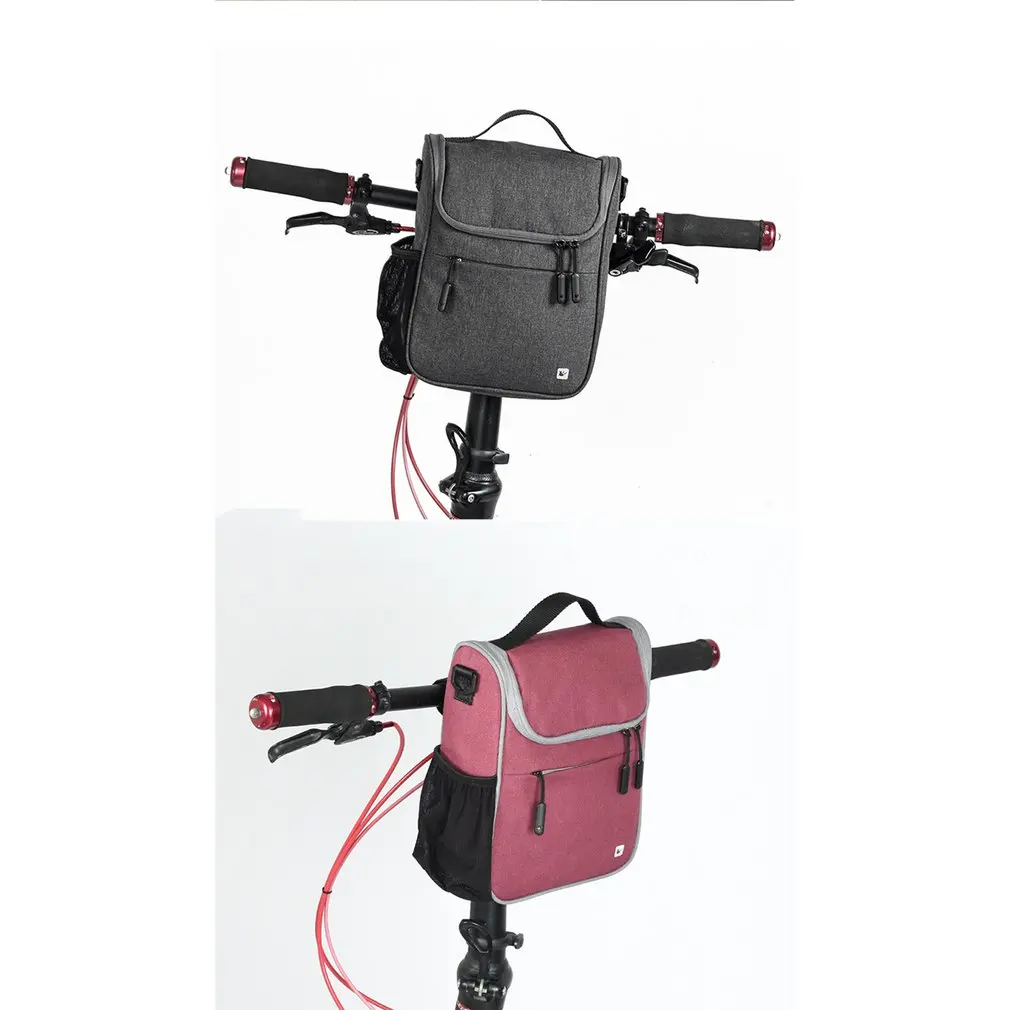 

RHINOWALK Bicycle Front Bag Large Capacity Multi-function Front Head Bag Folding Bike Electric Car Bag Rainproof Cover
