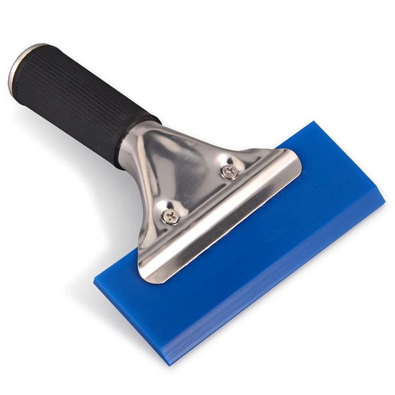 Promotion! Window Squeegee Water Wiper Handled Rubber Ice Scraper Blade Car Snow Shovel Glass Cleaner Tinting Tool Cle | Дом и сад