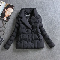 cotton padded short 2020 autumn and winter new slim down cotton padded jacket women winter thickening jacket