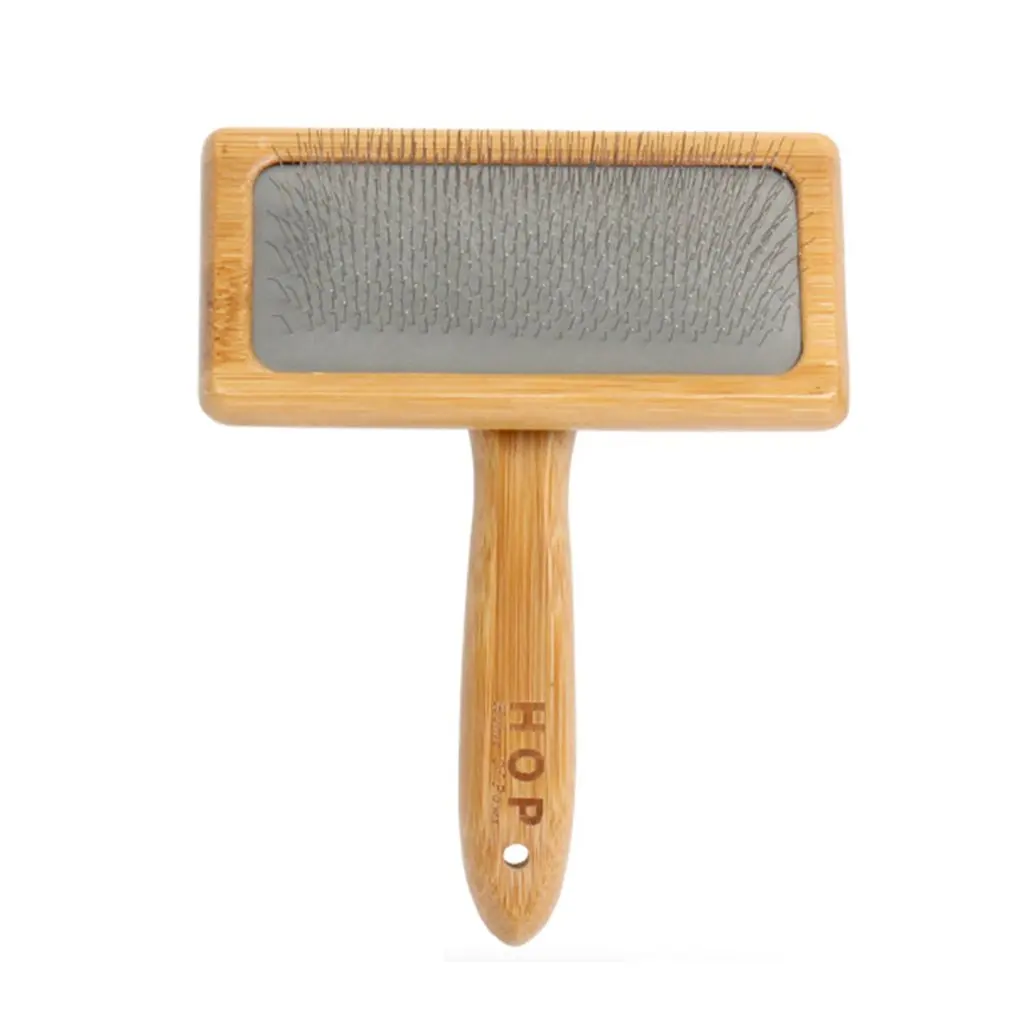 

Стальная Расческа с деревянной ручкой и воздушной подушкой, плавающая расческа для чистки волос и косметических продуктов, средство для от...