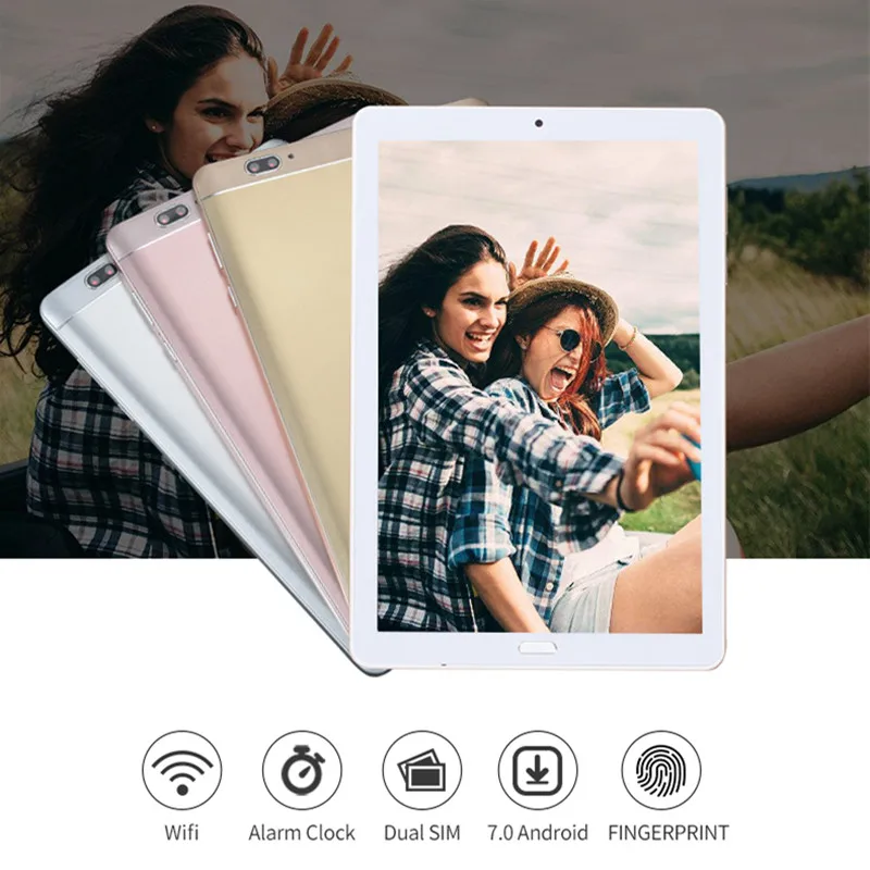 

Планшет на Android 10,1, четыре ядра, экран 4,4 дюйма, 1 Гб + 16 Гб