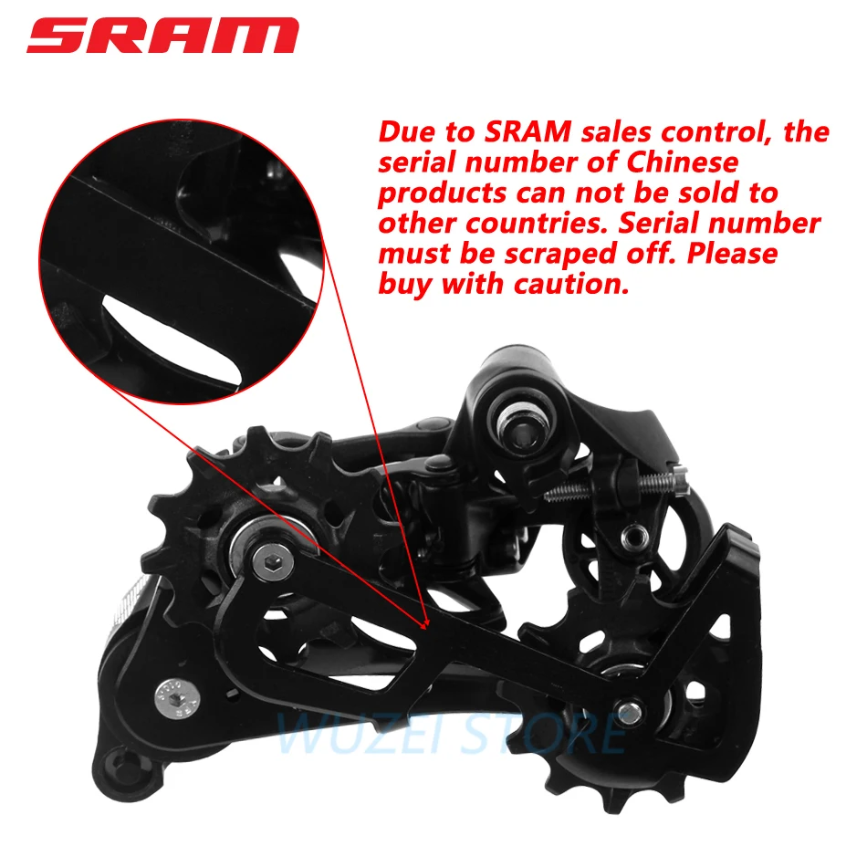 SRAM GX 1x11 задний переключатель триггерный переключатель передач MTB горный велосипед рычаг переключения NX 11 скорость правая сторона задний переключатель черный