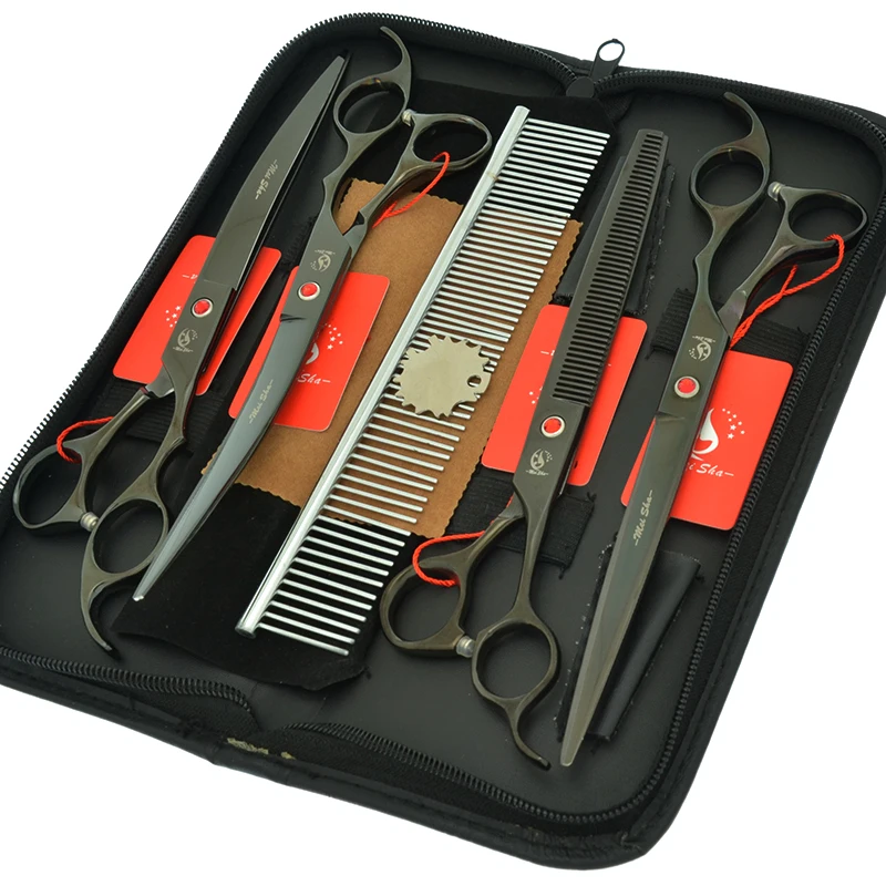 Набор ножниц для груминга домашних животных 8 0 дюймов профессиональные японские