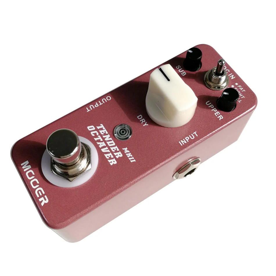 MOOER TENDER OCTAVER MKII Точная педаль для гитарных эффектов настоящий отвод полный