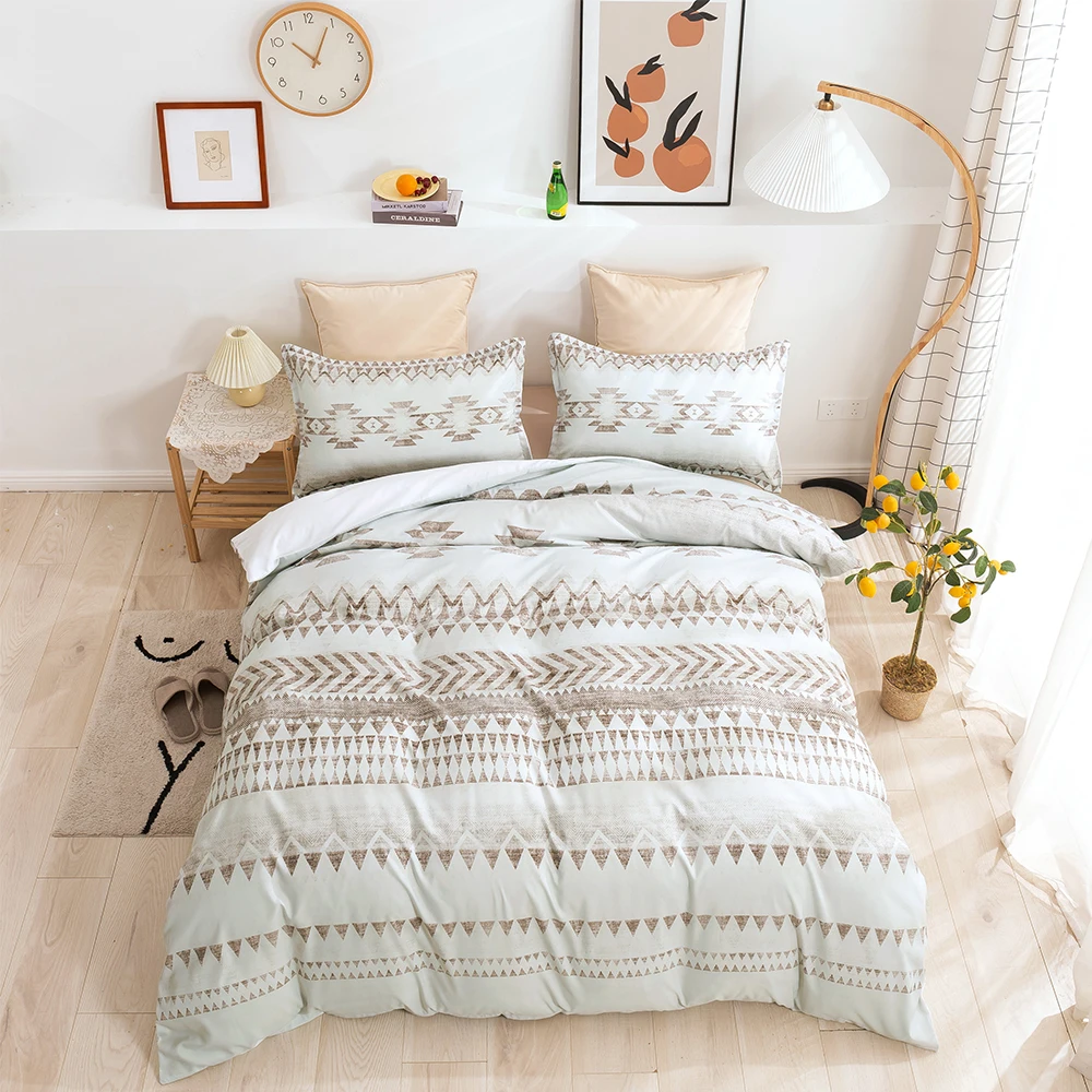 Простый Комплект постельного белья в скандинавском стиле комплекты с