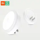 Xiaomi Mijia светодиодный ночник датчик ночной Светильник для дома спальни освещение прохода AC 220 В адаптер прикроватная лампа детская комната Mi подарок