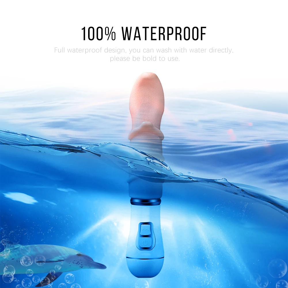 Вибратор с подогревом для клитора Стимулятор точки G перезаряжаемый Женский