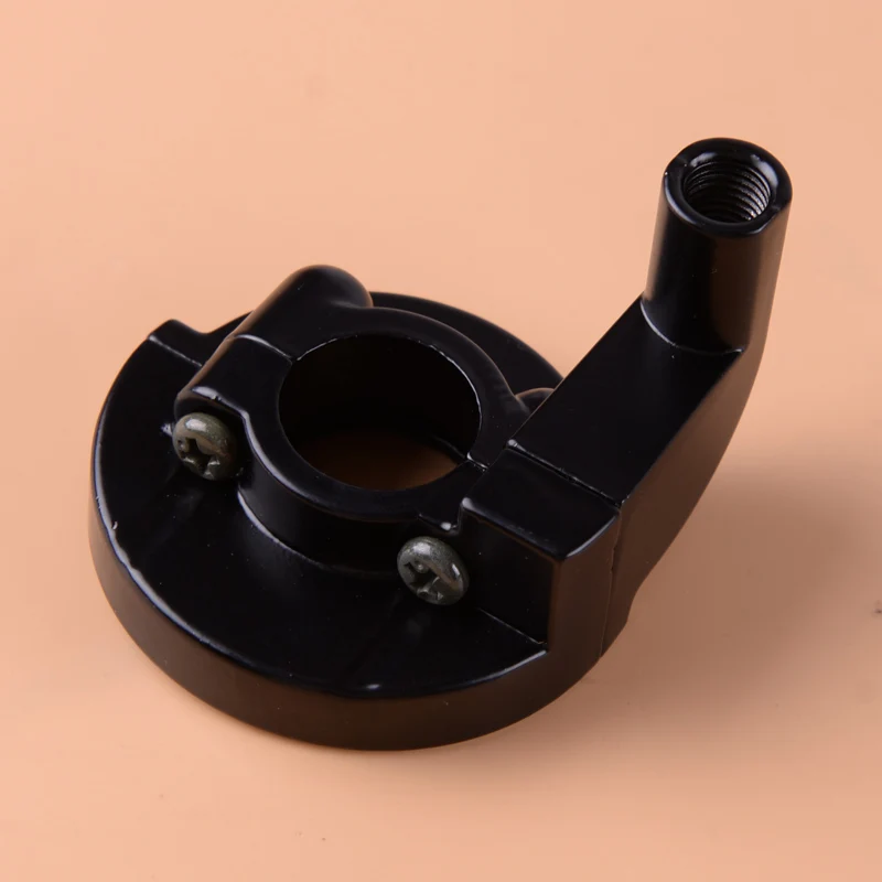 

CITALL Black Aluminum 22mm Clamp Throttle Cable Holder Housing Clamp Fit for 49cc-125cc Engine Scooter Moped