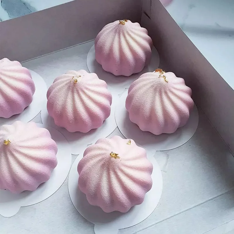 6 шт. форма для тыквенного мусса сделай сам выпечки сахарной помадки полимерная