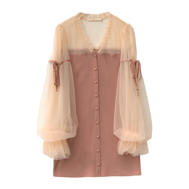 Женское винтажное платье трапеция Элегантное трикотажное в стиле ретро с