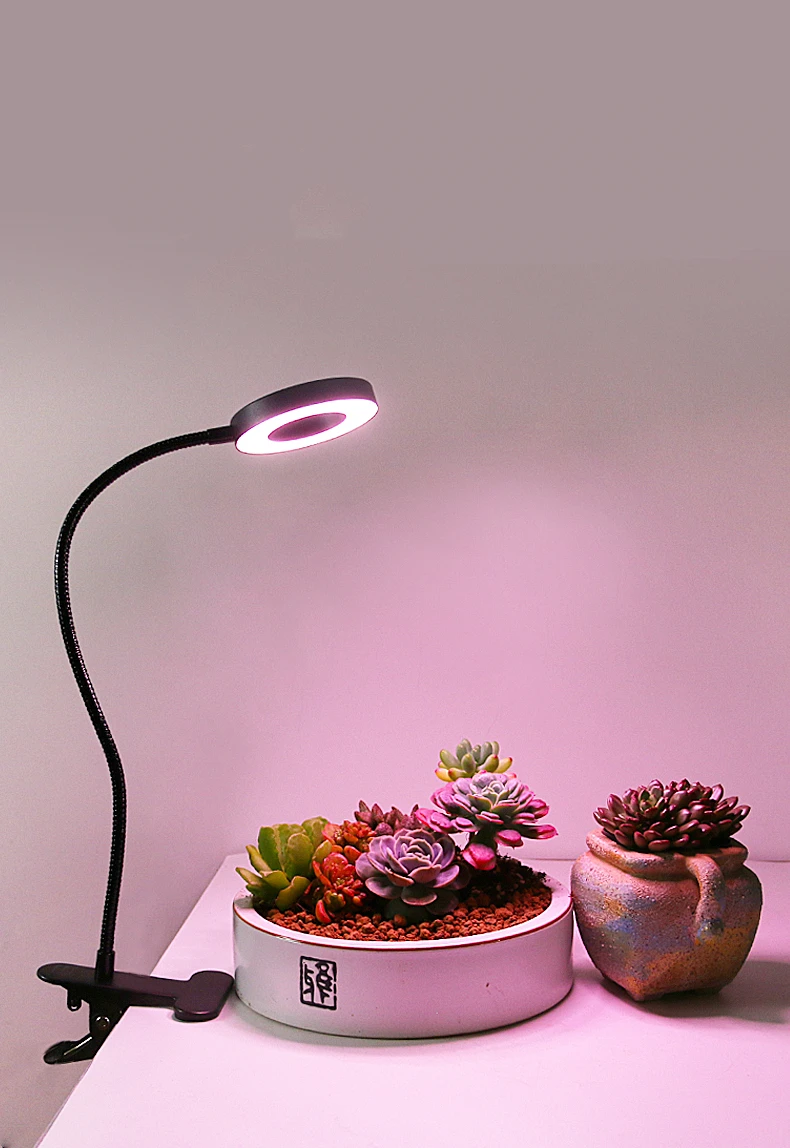

Free shipping 9W 18W 27W grow light for cuisine plant growing,switch led grow light for mini indoor plant