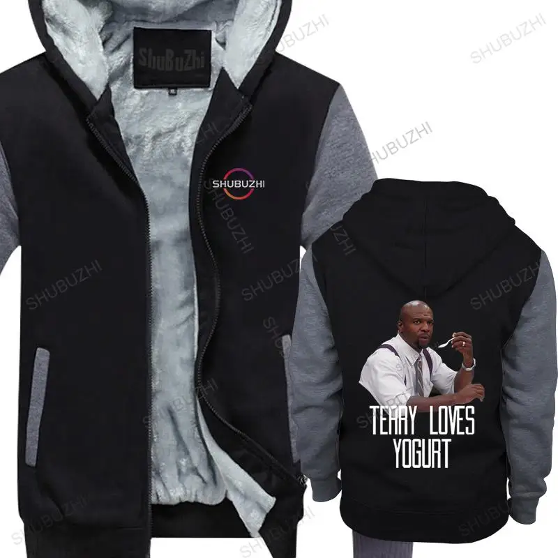 

men's shubuzhi brand thick hoodies winter jacket zipper TERRY LOVES TOGURT unisex fashion fleece outwear hoody bigger size