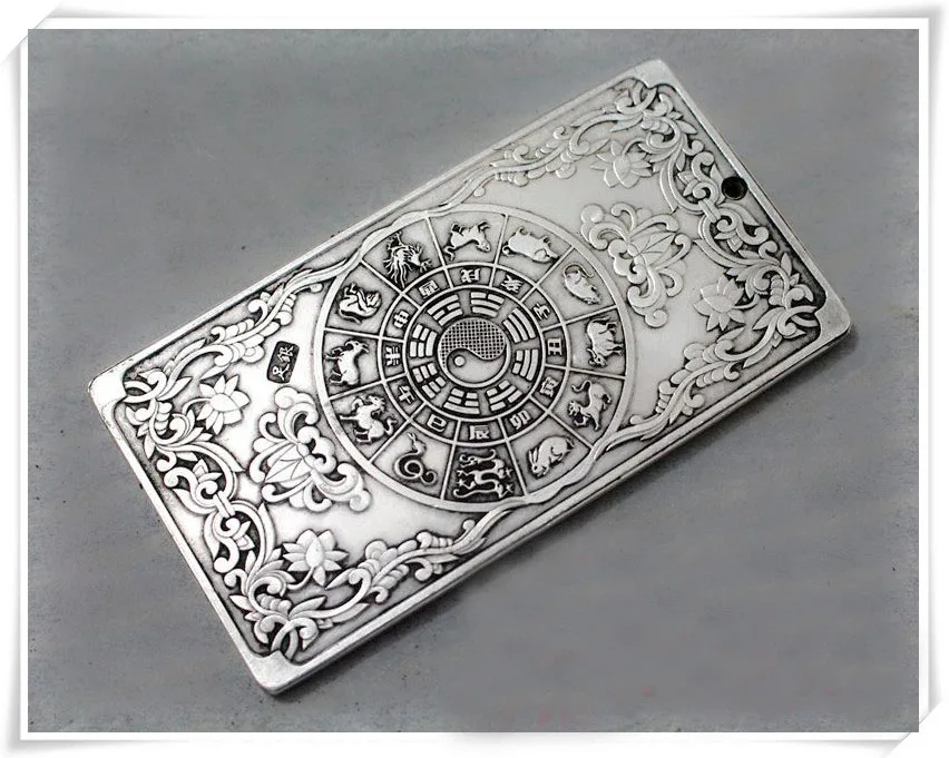 Archaize Серебряная поясная карта Весенняя Дорожная с оленьим краном изысканные