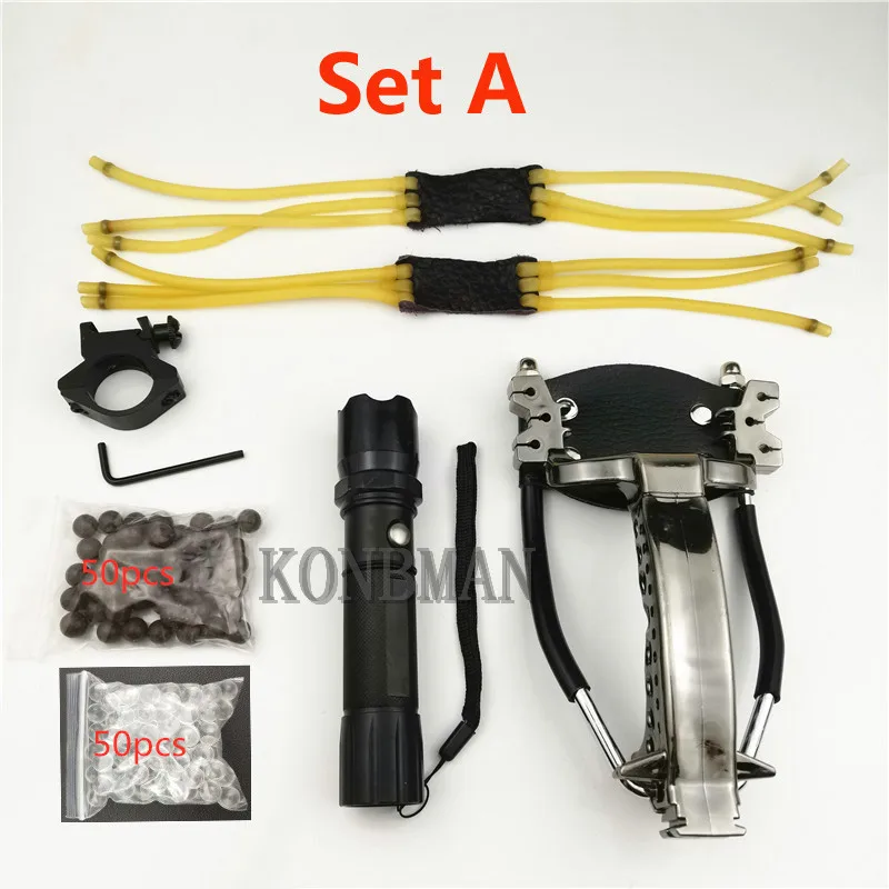 Высокоскоростная охотничья рыболовная Рогатка для стрельбы строп лука прочная