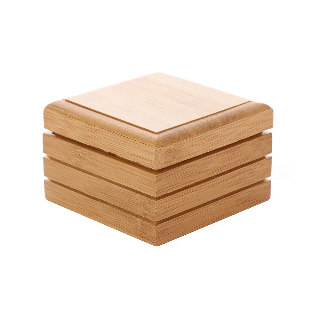 

Soap Tray Holder Storage Natural Durable Bamboo Soap Dish Environmental Wooden Soap Rack Cover Plate Box Container for Bathroom