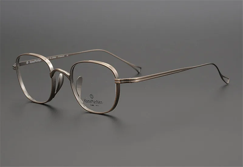 

Vintage Pure Titanium Glasses Frame Unisex Prescription Lens Optical Eyewear High Quality Anti-reflective Reading Eyeglasses
