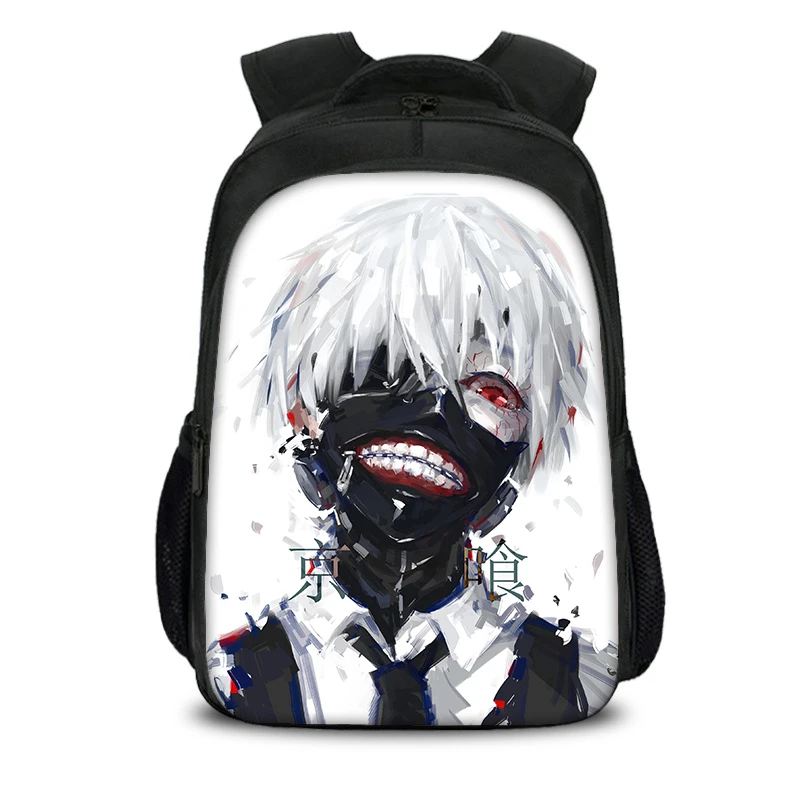 

2020 Girls Boys Children Backpack Kids Casual Book Bag 3D Tokyo Ghoul Printing Waterproof School Bags Mochila Escolar Schoolbag