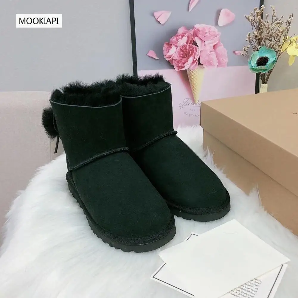 2019 г. Австралийский бренд зимние сапоги высокого качества натуральная овчина