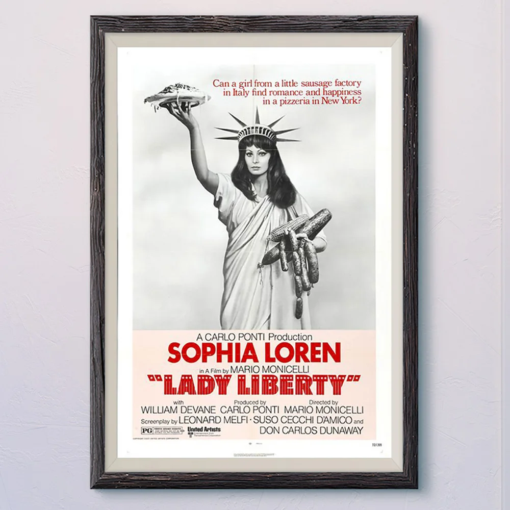 

N185 LADY LIBERTY Винтаж, классическое кино настенный Шелковый ткань HD постер художественный подарок для украшения дома