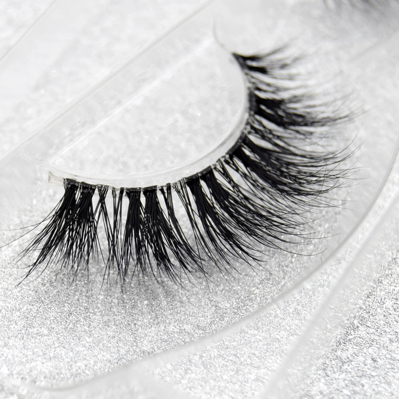 Visofree норковые ресницы крылатые 3d полная полоса ручной работы перо натуральные