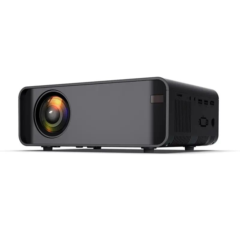 3D мультимедийный проектор 4,0 дюймов 1080P HD 12000 люмен ЖК-дисплей светодиодный фонарь 5000 часов портативный домашний кинотеатр видео мини-проектор
