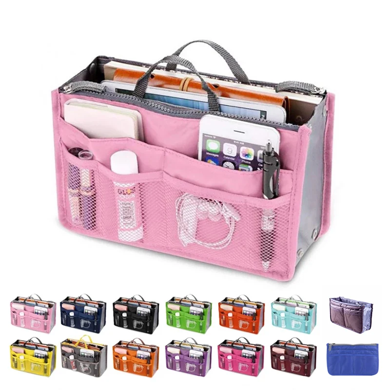 Сумка Органайзер женская сумка для хранения нейлоновая дорожная вместительная