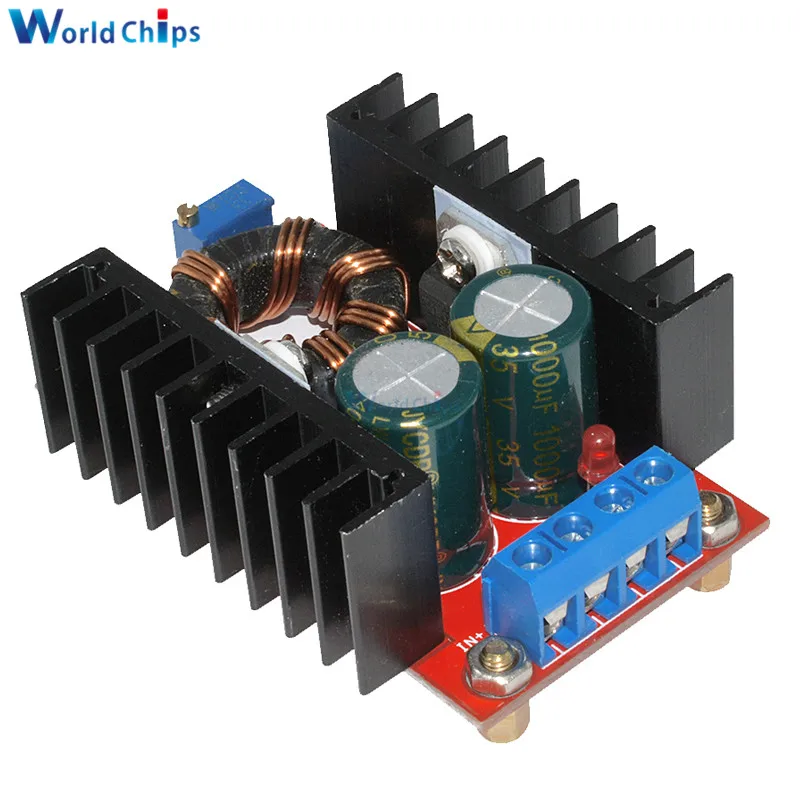 Регулятор напряжения источника питания Повышающий Модуль регулируемый