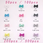 Бусины силиконовые для прорезывания зубов, узел галстук бабочка мм, 50100200500 шт.